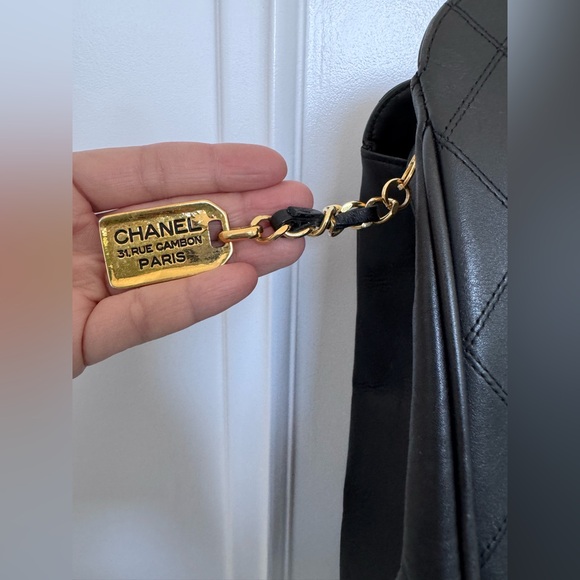 Chanel Black Quilted Lambskin Supermodel tote with gold hardware - Picture 3 of 16